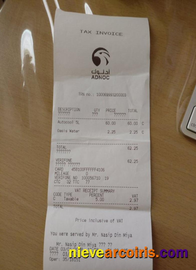 Adnoc company payment check